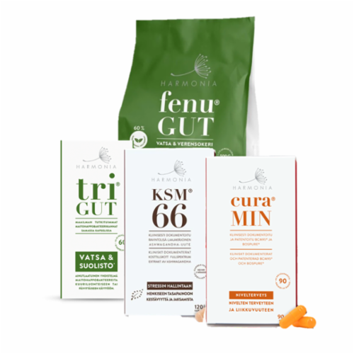 KSM66, CuraMIN, TriGUT