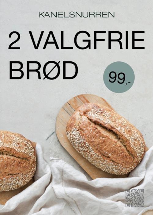 2 VALGFRIE BRØD