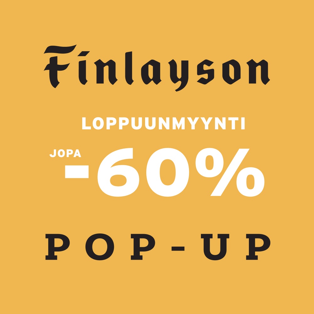 Finlayson & Vallila pop up