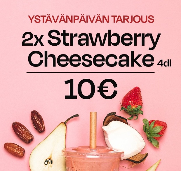 YSTÄVÄNPÄIVÄ TARJOUS