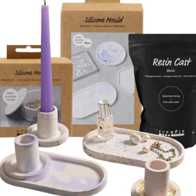 Hartsijauheet ja muotit