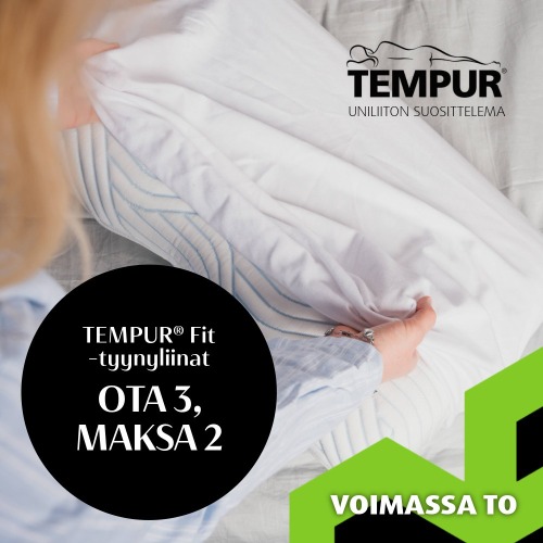 TEMPUR Fit -tyynyliinat