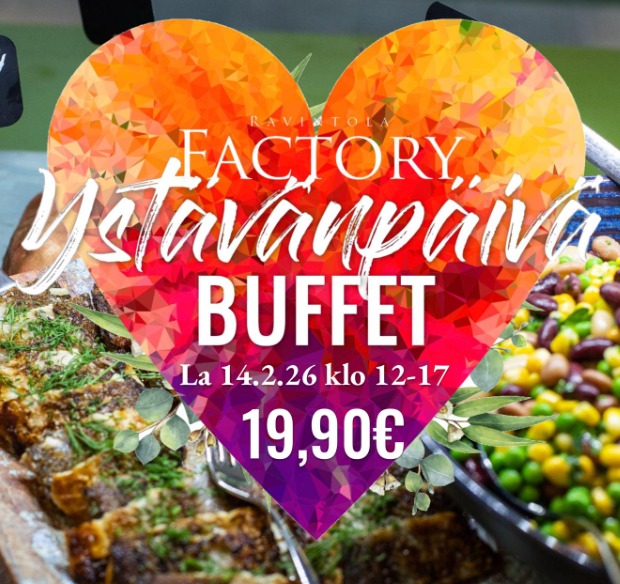 Ystävänpäiväbuffet 19,90€