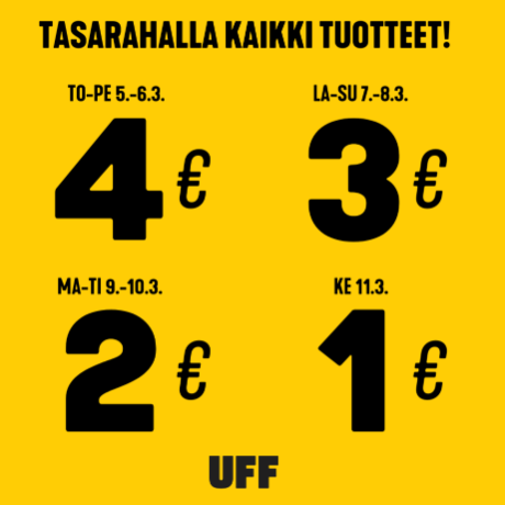 UFF Iso Omena Tasarahalla