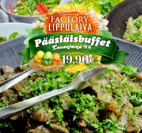 Pääsiäisbuffet 19,90€