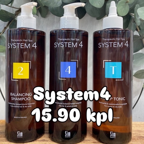 System4 500ml jättikoot
