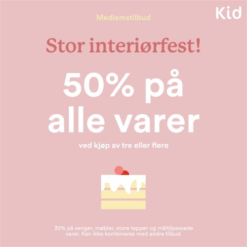 Salgsfest på Kid Interiør