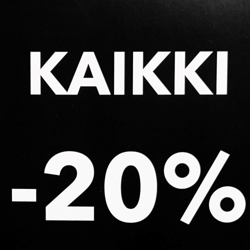 Kaikki -20%
