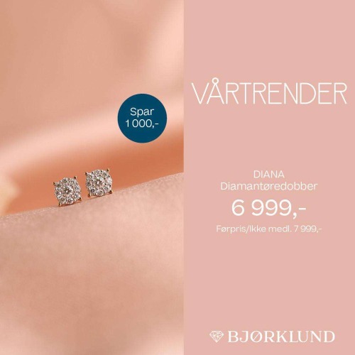 Diamantøredobber