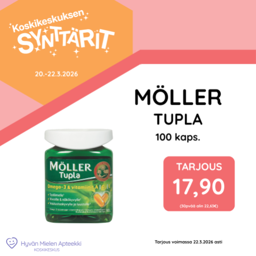 Möller Tupla 100 kaps.