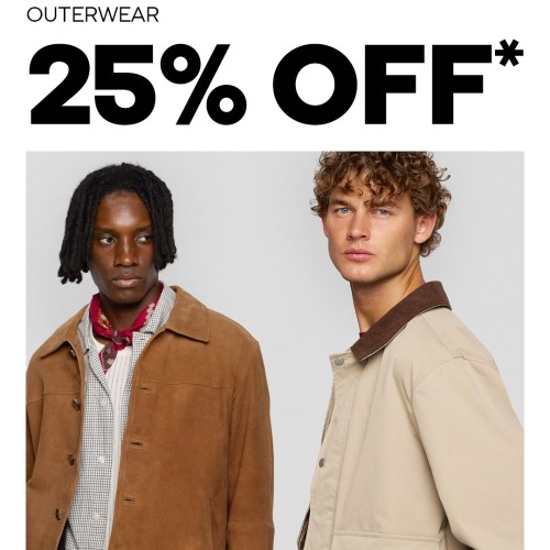 ALL OUTERWEAR -25%