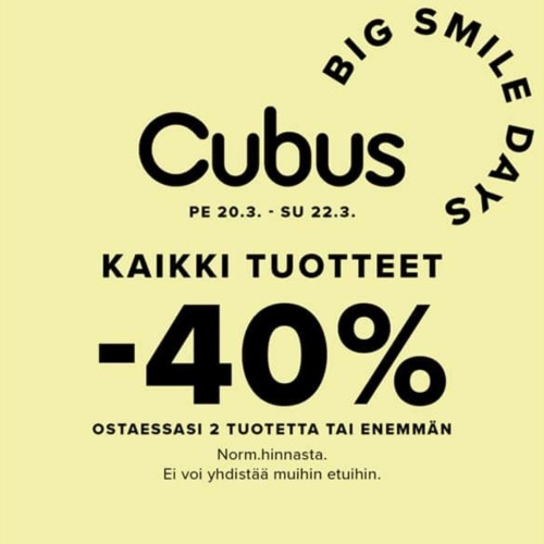 Cubus Big Smile Days