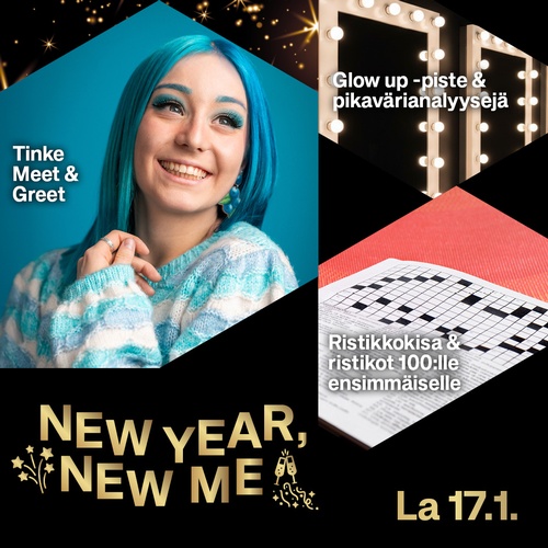 New Year, New Me -tapahtuma la 17.1.