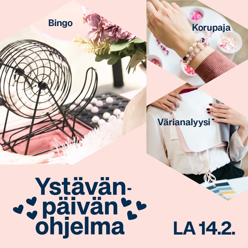 Ystävänpäivänä lauantaina 14.2. IsoKristiinassa