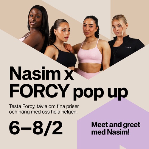 Nasim x FORCY pop up!