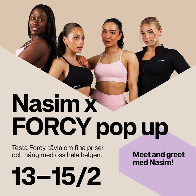 Nasim x FORCY pop up
