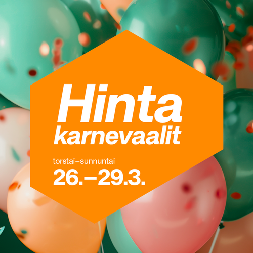 Hintakarnevaalit 26.–29.3. – katso tarjoukset!