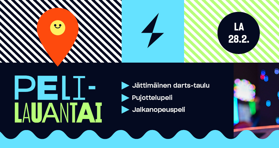 Pelilauantai 28.2. – Testaa taitojasi arcade-peleissä!