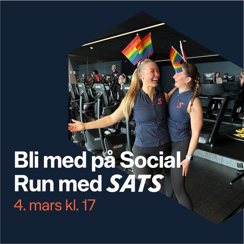 Social Run med SATS 4.mars