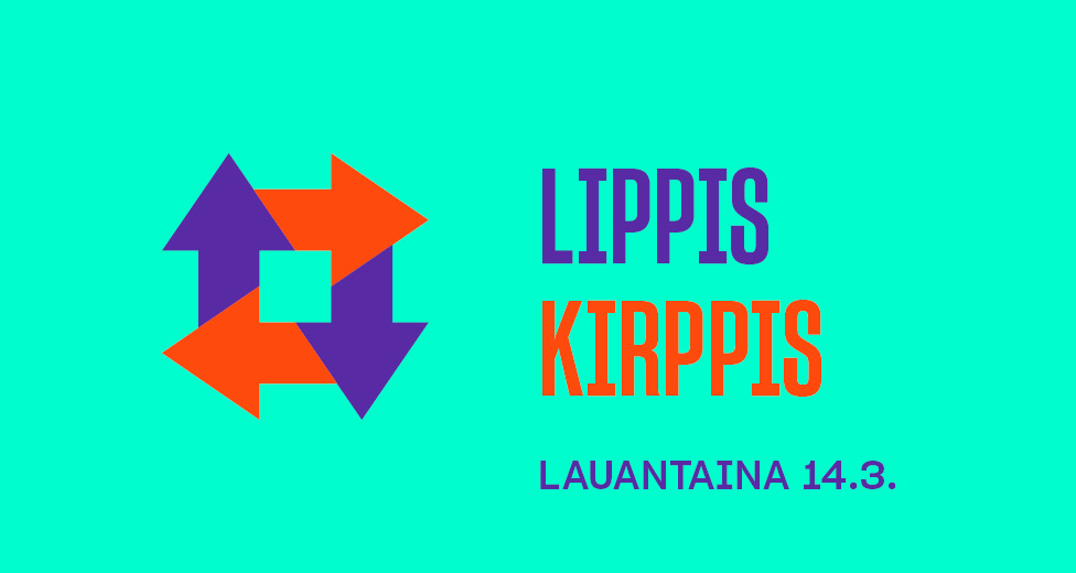 Tule mukaan Lippis Kirppikselle la 14.3.