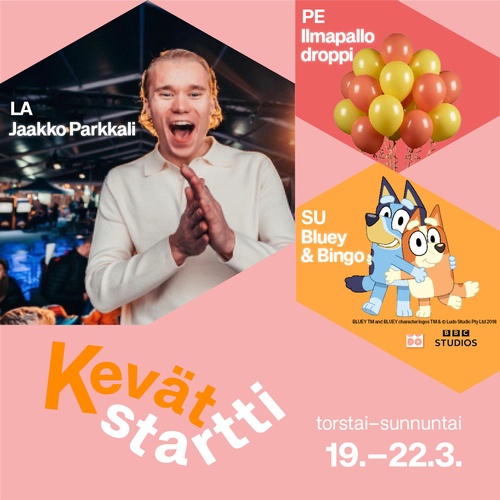 Varaslähtö kevääseen - ota Kevätstartin ohjelma talteen jo nyt!