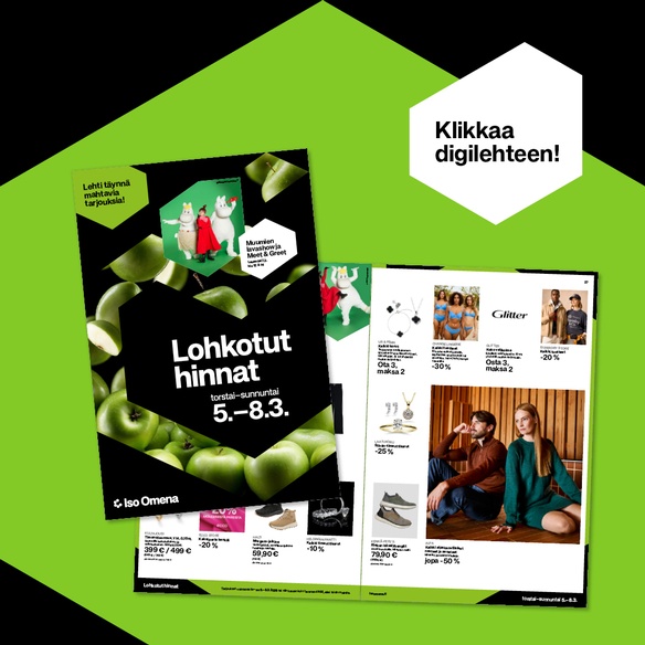 Inspiroidu Lohkottujen hintojen digilehdestä!