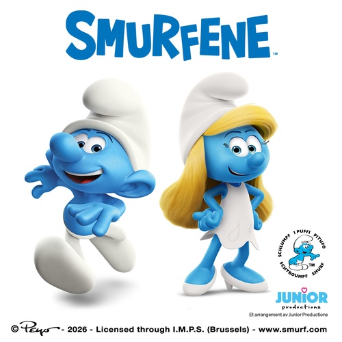 Smurfene kommer på besøk!