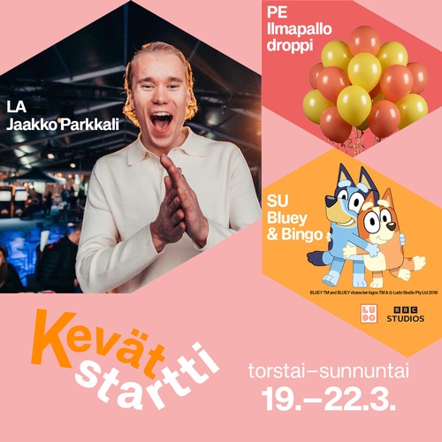 Varaslähtö kevääseen - ota Kevätstartin ohjelma talteen jo nyt!