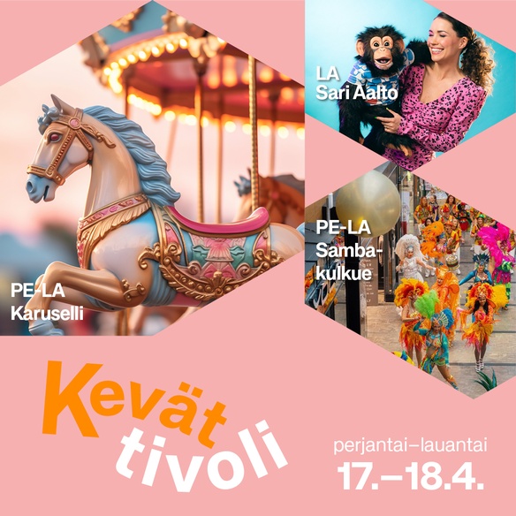 Tervetuloa Kevät-tivoliin 17–18.4.!