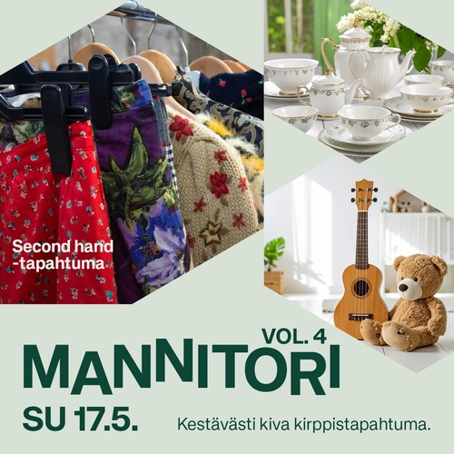 Mannitori vol. 4 sunnuntaina 17.5.