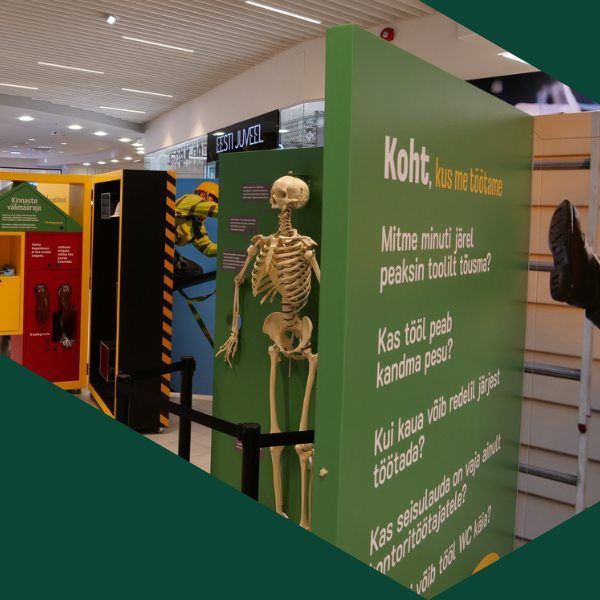 Näitus „Luukere kapis ehk töökeskkonna varjatud ohud“ nüüd Roccas