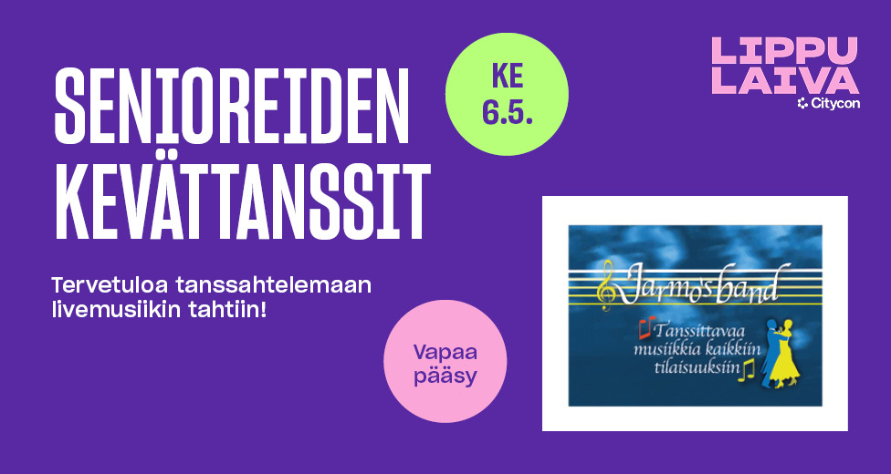Senioreiden kevättanssit ke 6.5.