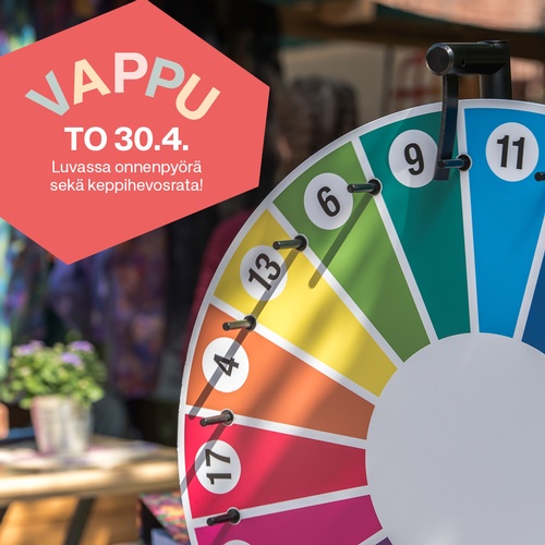 Trion vapputapahtuma to 30.4.