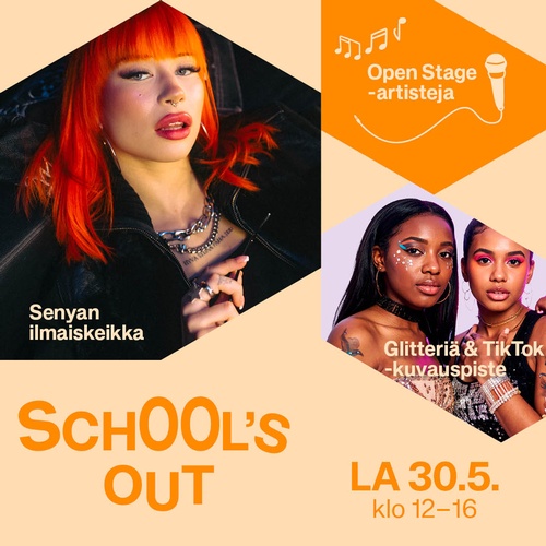 School's Out -tapahtuma la 30.5.
